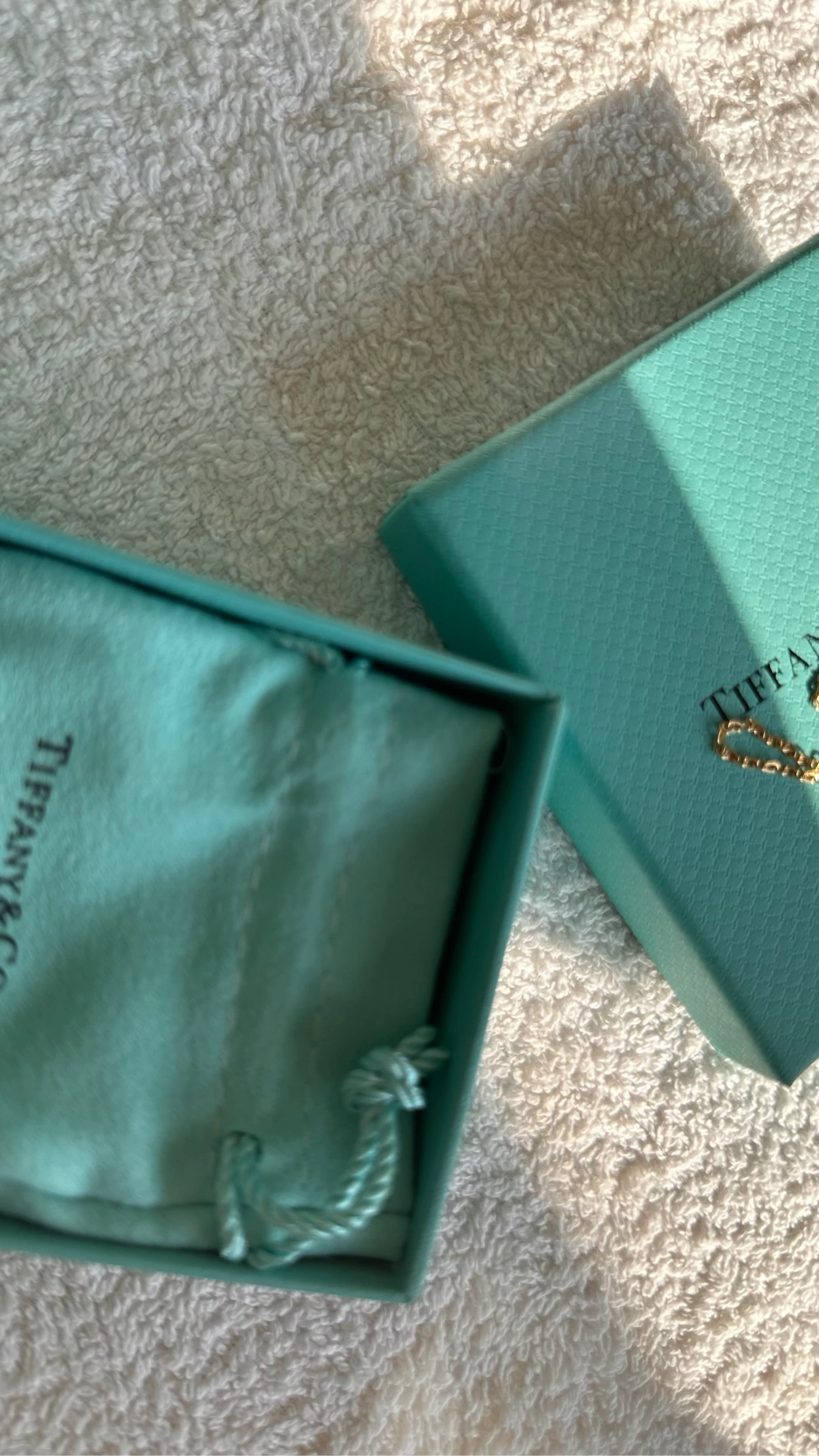 Collier - Style romantique cœur/Tiffany Or – photo 6